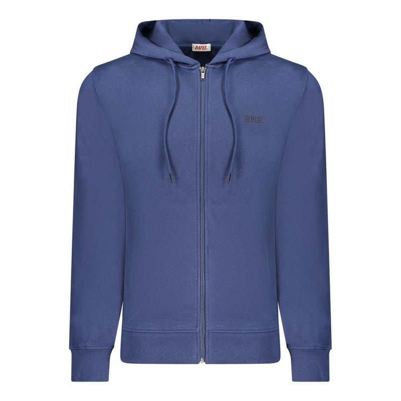 Geweerblauw katoenen sweatshirt