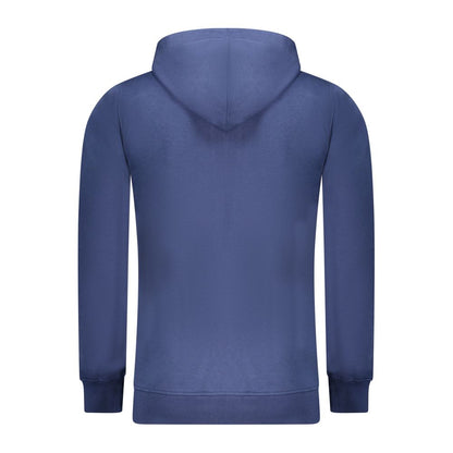 Sweat-shirt en coton bleu fusil