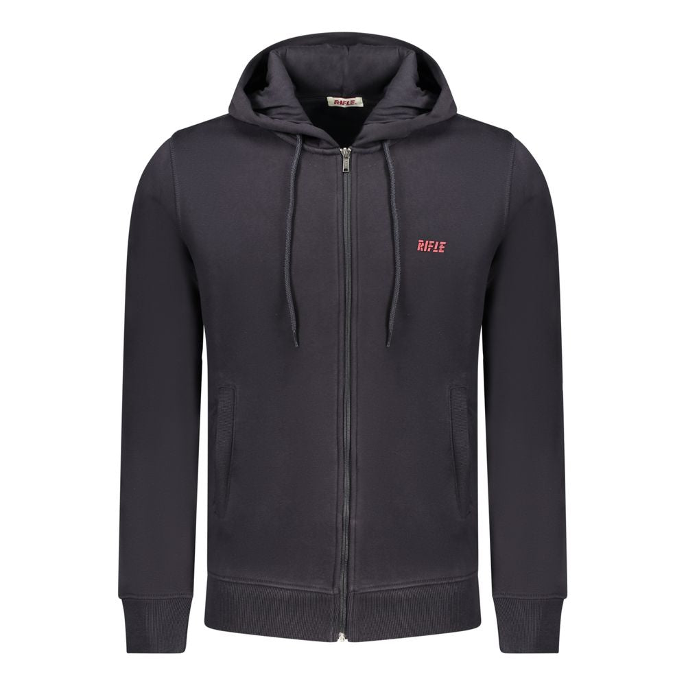 Rifle Blue Cotton Sweatshirt - Confort et Style