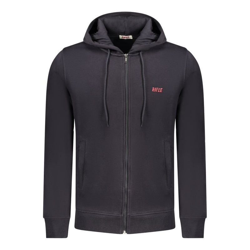 Rifle Blue Cotton Sweatshirt - Confort et Style