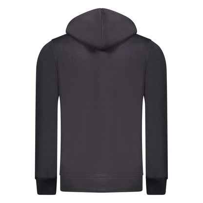 Sweat-shirt en coton bleu fusil