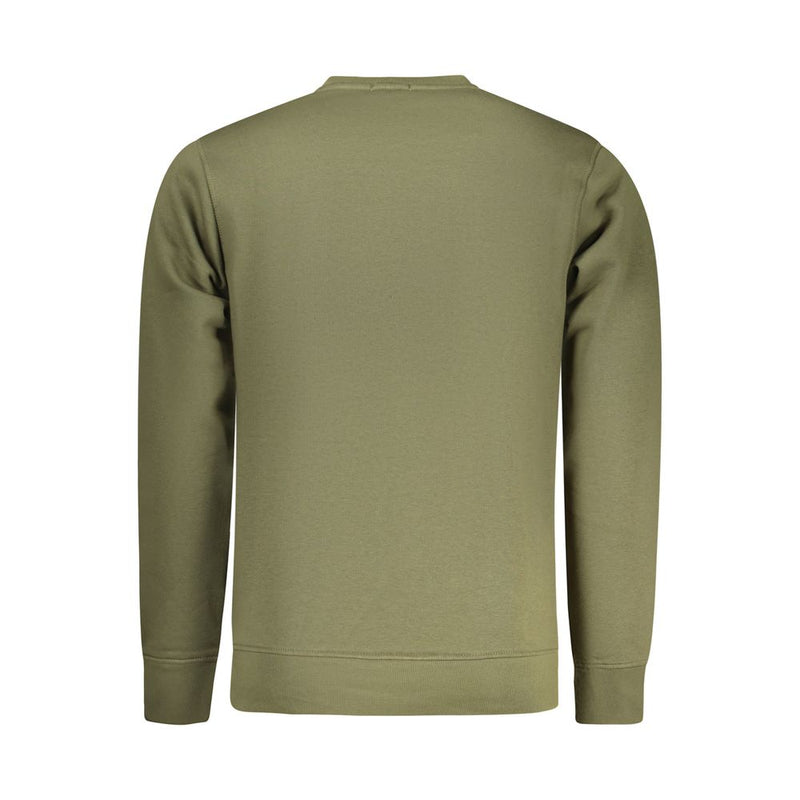 Rifle Green Cotton Sweatshirt - Stylish Comfort for Men