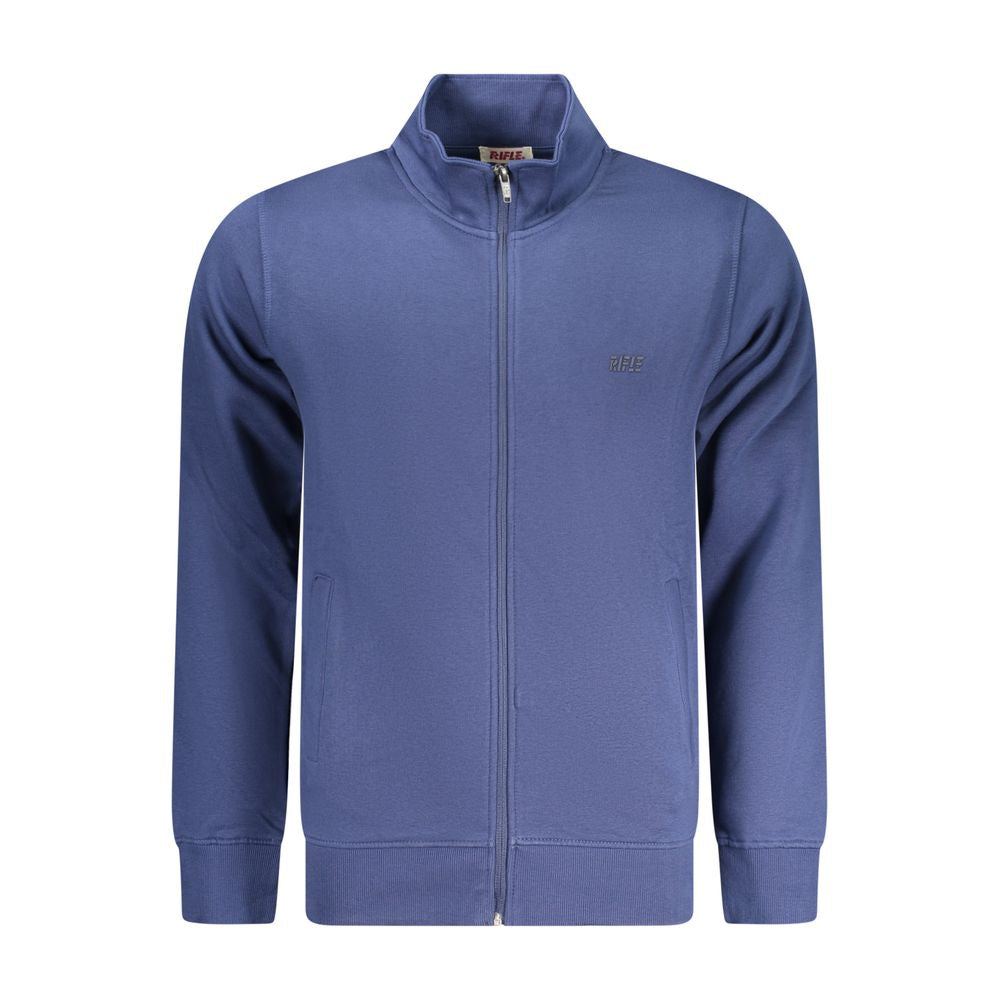Sweatshirt en coton bleu Rifle - Modèle RI-40917-M