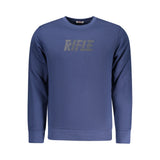 Rifle Blue Cotton Sweatshirt - Confort et Élégance