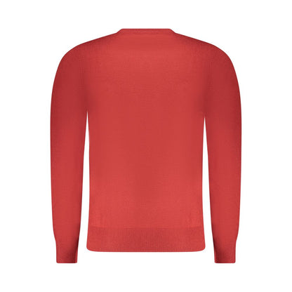 Pull en laine rouge fusil
