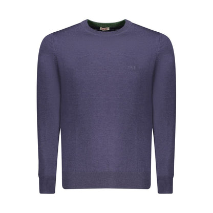 Pull en laine bleu fusil