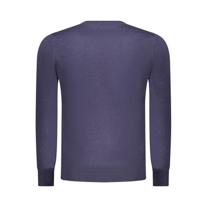 Pull en laine bleu fusil