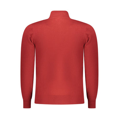 Pull en laine rouge fusil