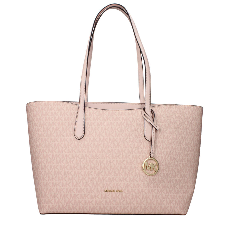 Sac à bandoulière en tissu rose poudré Michael Kors