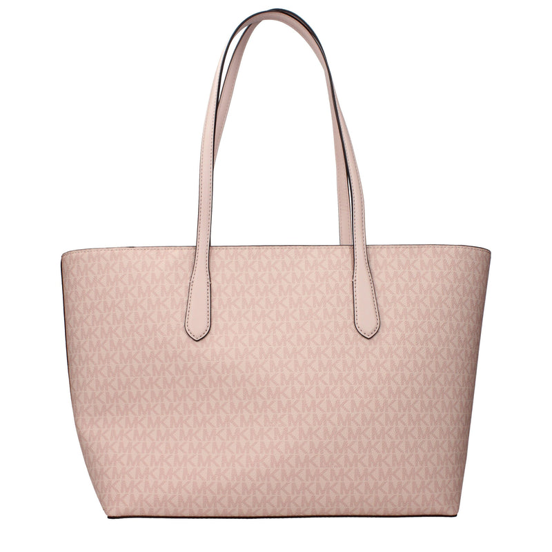 Sac à bandoulière en tissu rose poudré Michael Kors