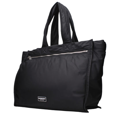Burberry Black Nylon Shoulder Bags