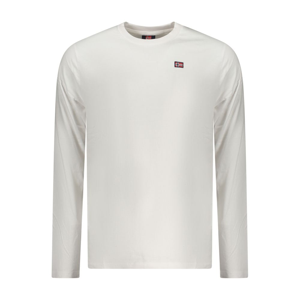 T-Shirt en Coton Blanc Norway 1963