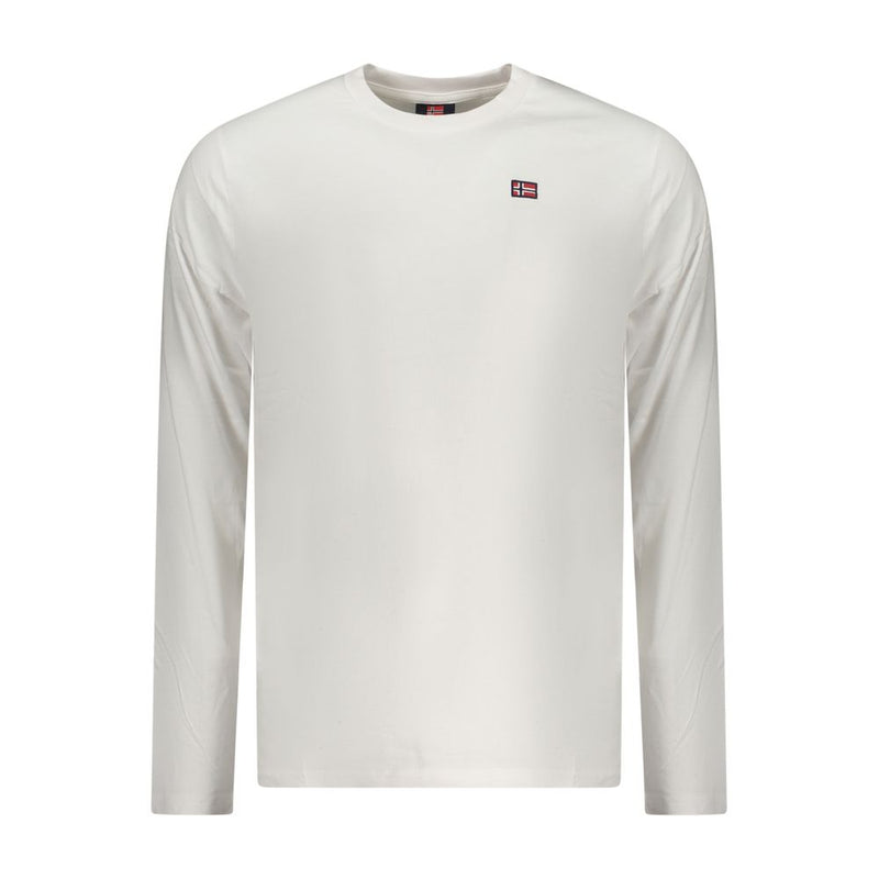 T-Shirt en Coton Blanc Norway 1963