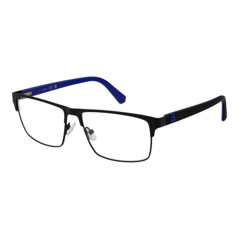 Guess Black Metal Glasses (Frames) for Men