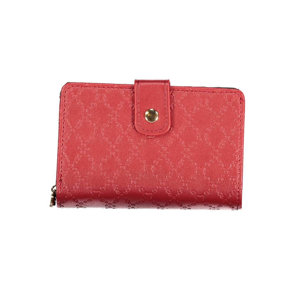 Portefeuille Laura Biagiotti en polyéthylène rouge