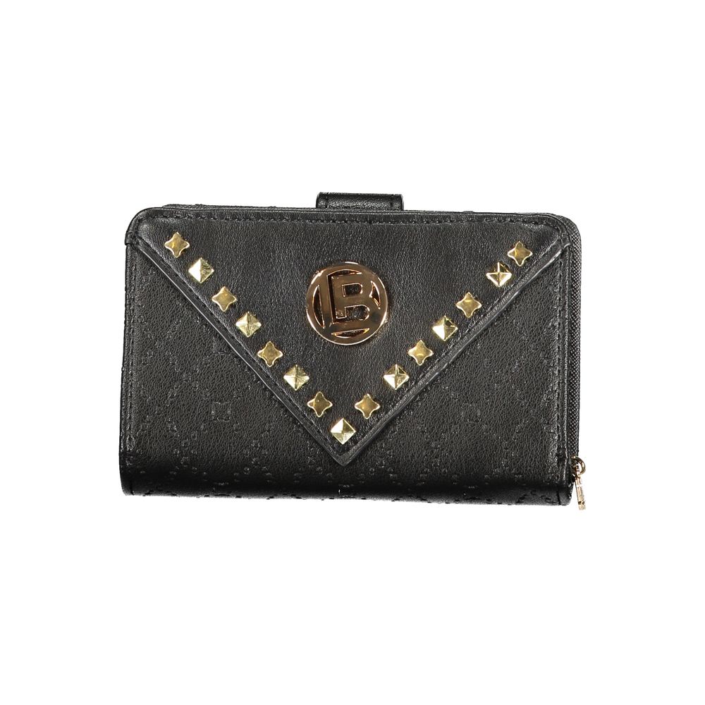 Laura Biagiotti Black Polyethylene Wallet - Stylish & Durable