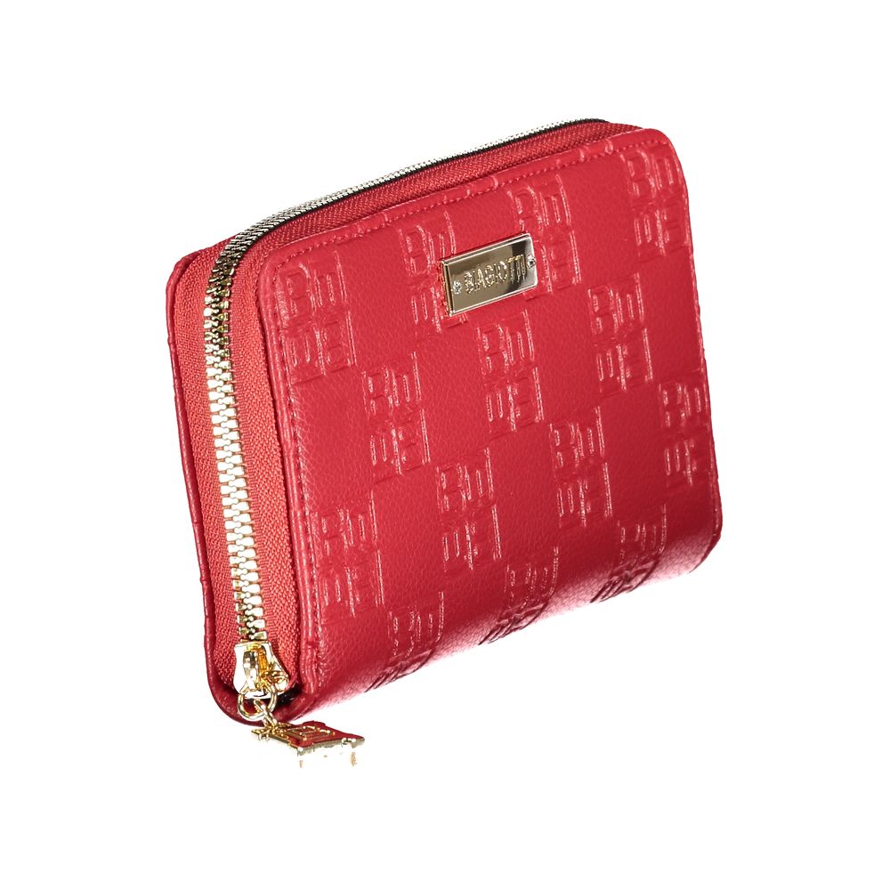 Portefeuille Rouge Polyéthylène Laura Biagiotti - Élégant et Pratique