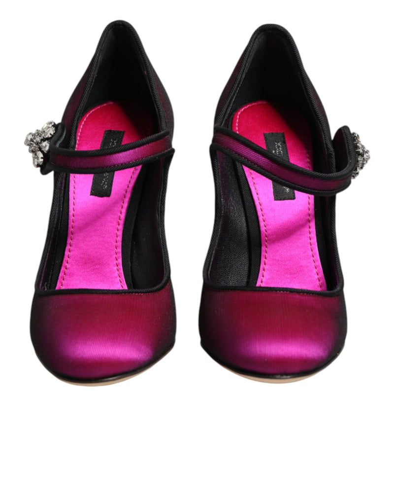 Dolce & Gabbana Pink Embellished High Heels Pumps
