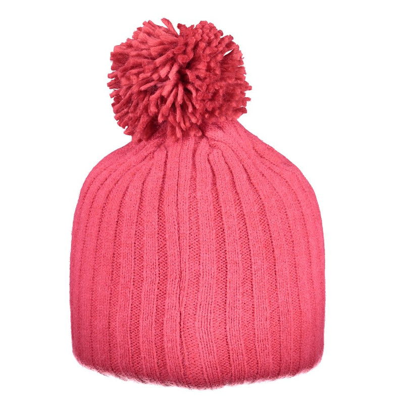 Norway 1963 Pink Polyester Women Hat with Pompom