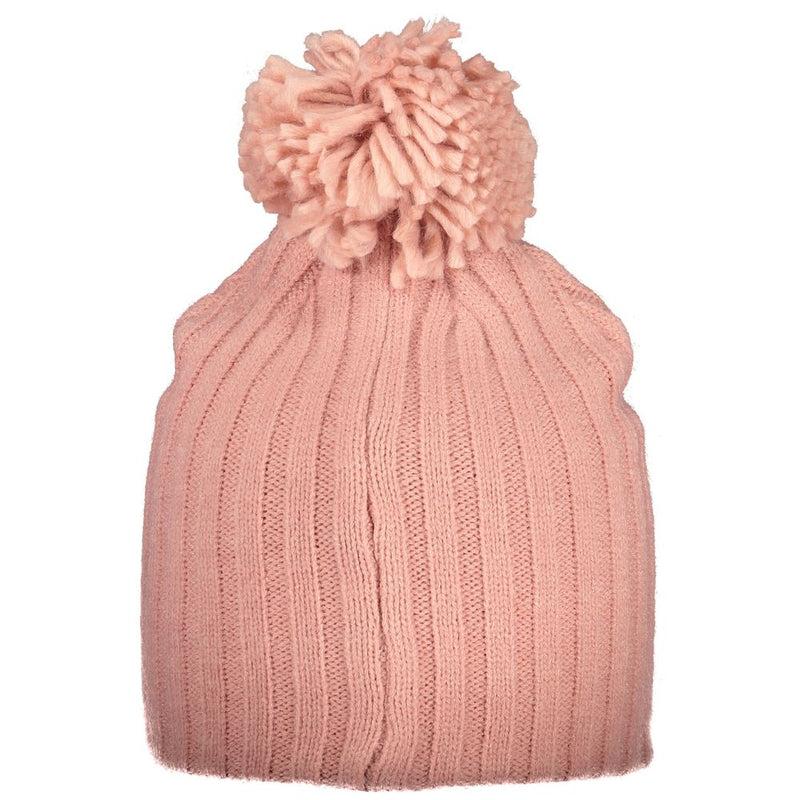 Norway 1963 Pink Polyester Women Hat with Pompom