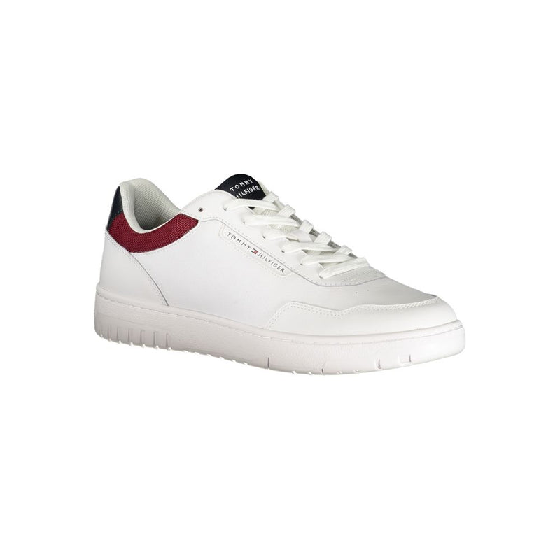 Baskets Tommy Hilfiger Bianco en polyuréthane pour homme