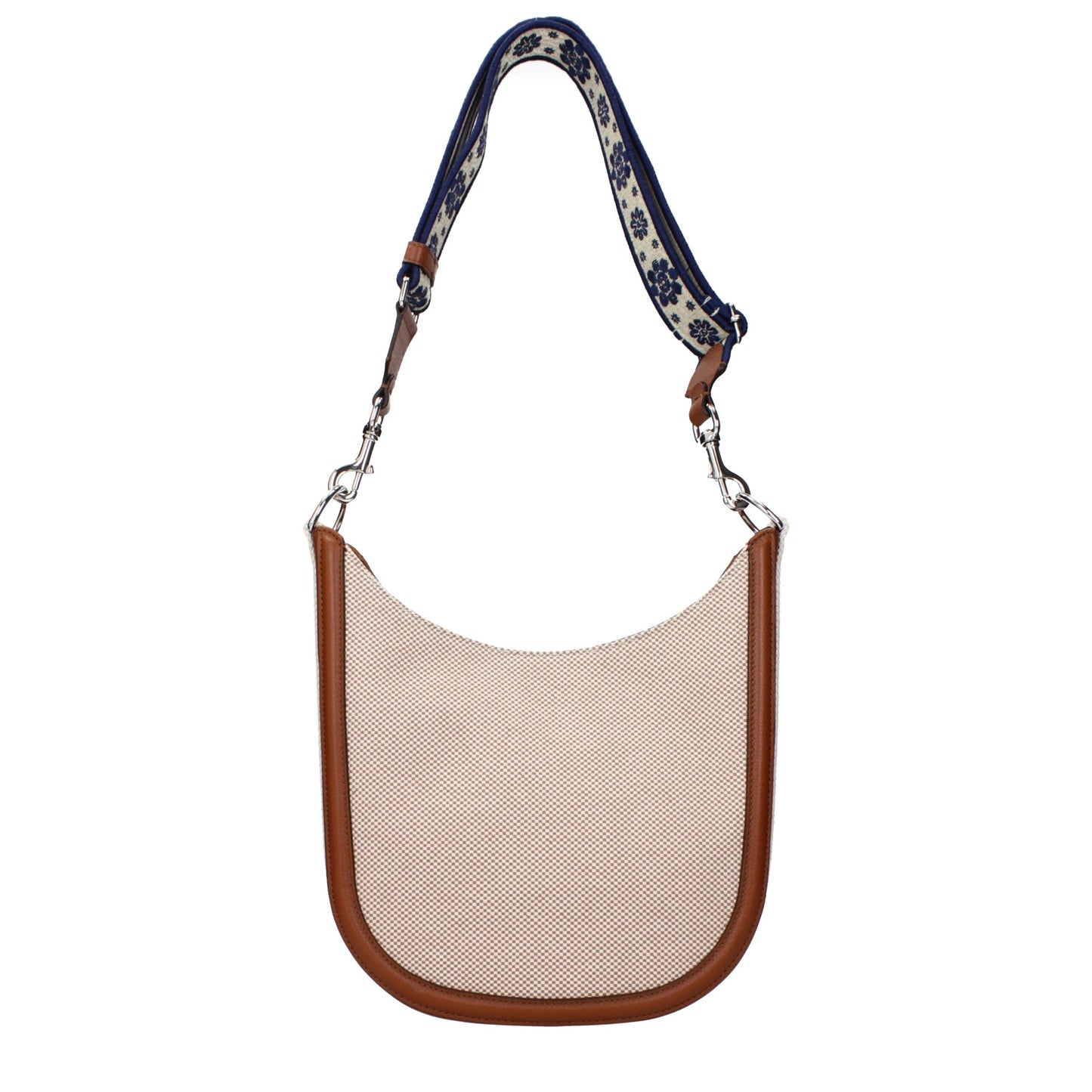 Sac bandoulière en tissu beige Valentino Garavani