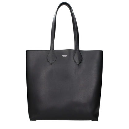 Sac bandoulière en cuir noir Salvatore Ferragamo