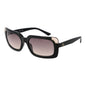 Lunettes de soleil Guess en plastique noir