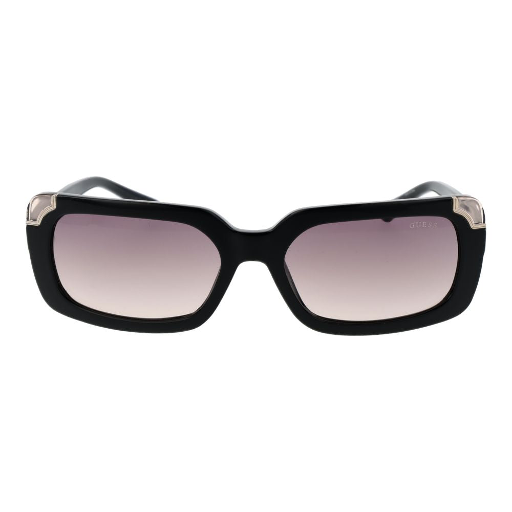 Lunettes de soleil Guess en plastique noir