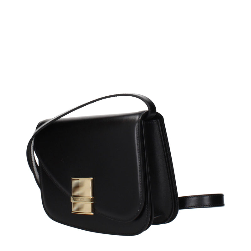 Sac bandoulière en cuir noir Salvatore Ferragamo - Accessoire de luxe