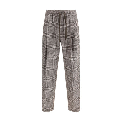 Dolce & Gabbana Jogging Trousers in Wool and Alpaca