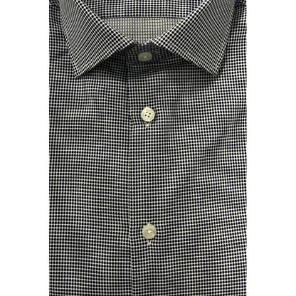 Chemise homme en coton bleu Baldinini Trend