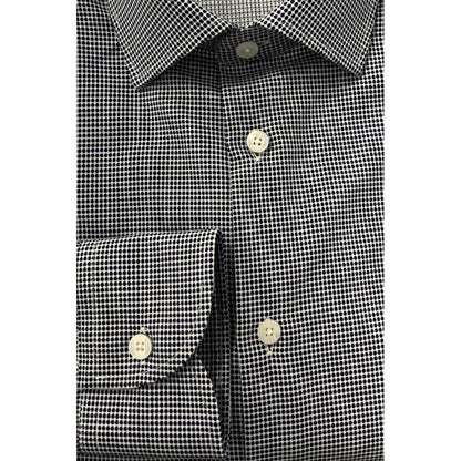 Chemise homme en coton bleu Baldinini Trend
