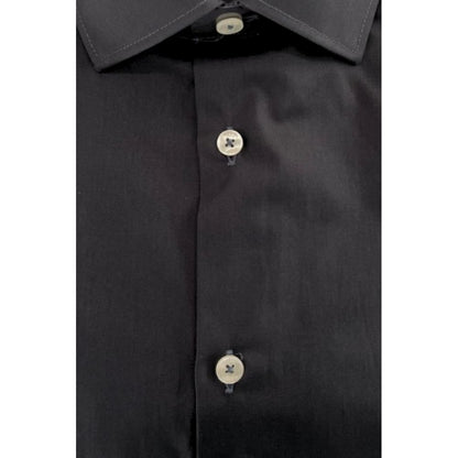 Chemise Baldinini Trend en coton gris