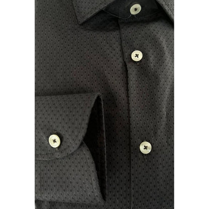 Chemise Baldinini Trend en coton gris