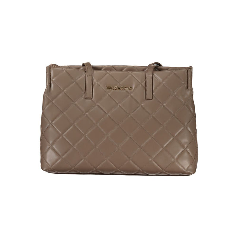 Mario Valentino Sac à main en polyéthylène marron - Élégant et fonctionnel