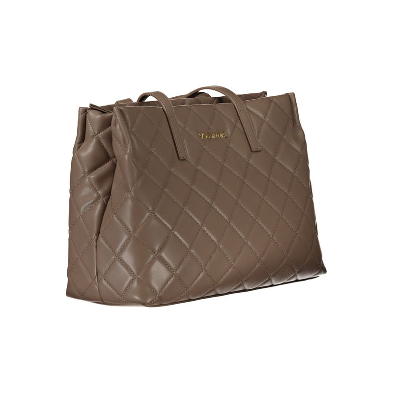 Mario Valentino Sac à main en polyéthylène marron - Élégant et fonctionnel