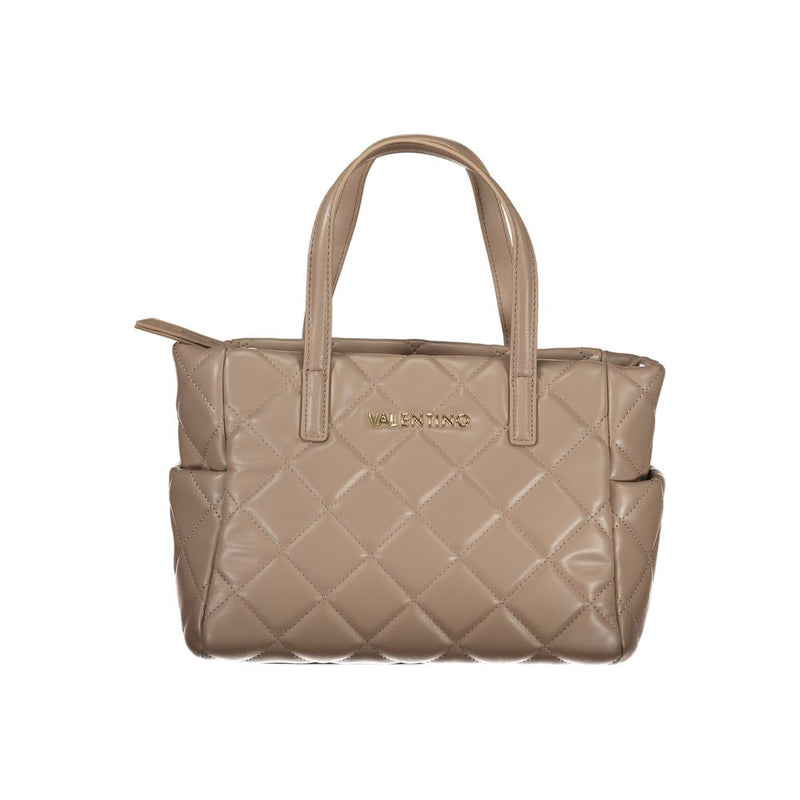 Mario Valentino Brown Polyethylene Handbag - Chic & Functional