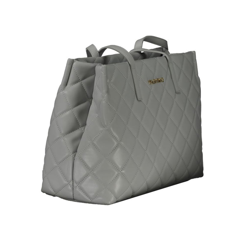 Mario Valentino Sac à main en polyéthylène gris - Élégant et fonctionnel