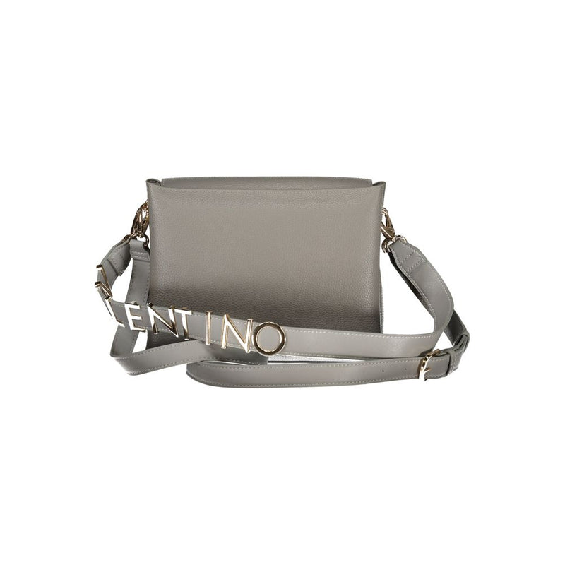 Mario Valentino Gray Polyethylene Handbag - Stylish and Versatile