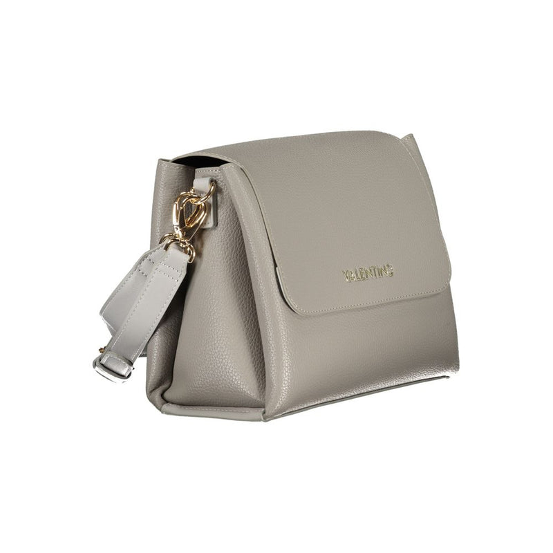 Mario Valentino Gray Polyethylene Handbag - Stylish and Versatile