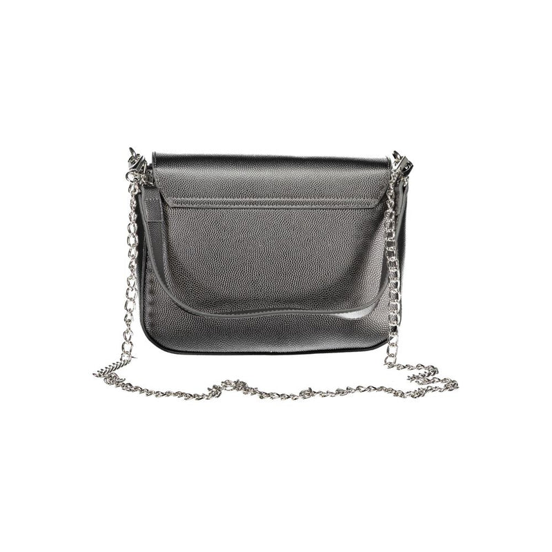 Mario Valentino Gray Polyethylene Handbag - Stylish & Versatile