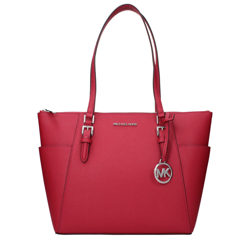 Michael Kors Red Leather Shoulder Bag - Élégance et Polyvalence