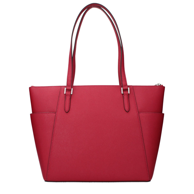 Michael Kors Red Leather Shoulder Bag - Élégance et Polyvalence