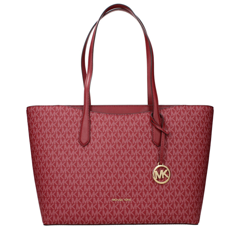 Michael Kors Red Fabric Shoulder Bag - Élégance et Polyvalence