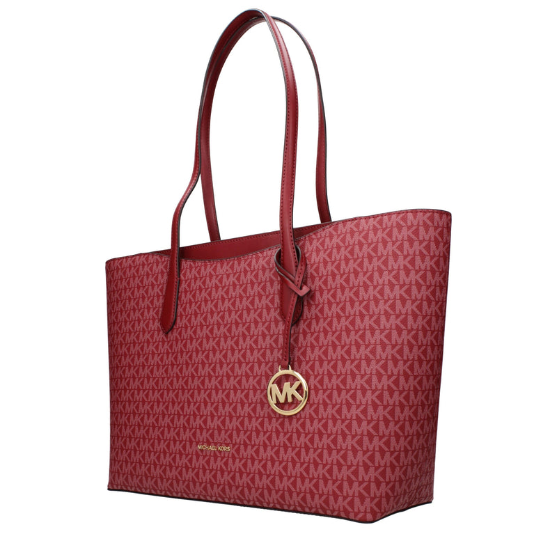 Michael Kors Red Fabric Shoulder Bag - Élégance et Polyvalence
