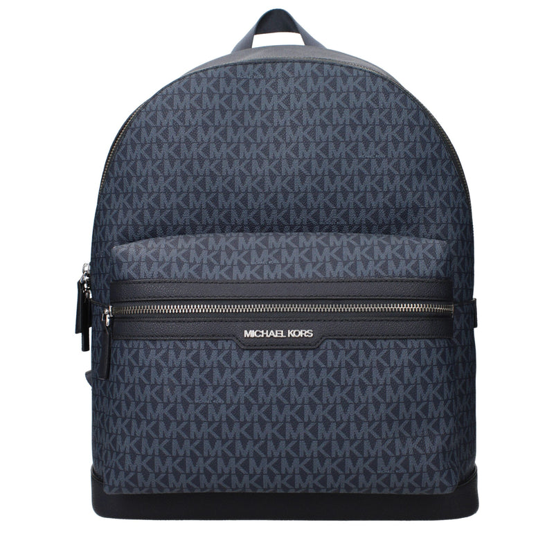 Michael Kors blauwe stoffen rugzak