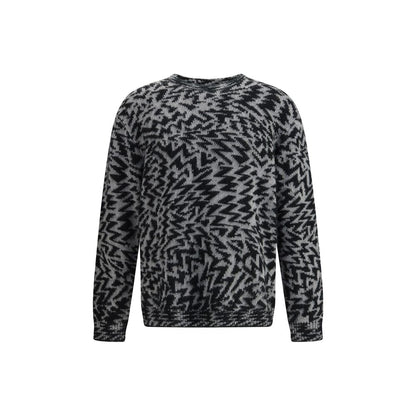 Sweat-shirt en laine grise Laneus