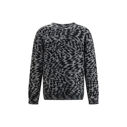 Sweat-shirt en laine grise Laneus