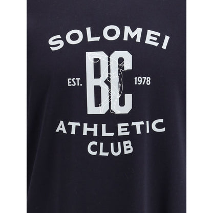 Brunello Cucinelli Blue Cotton Sportswear